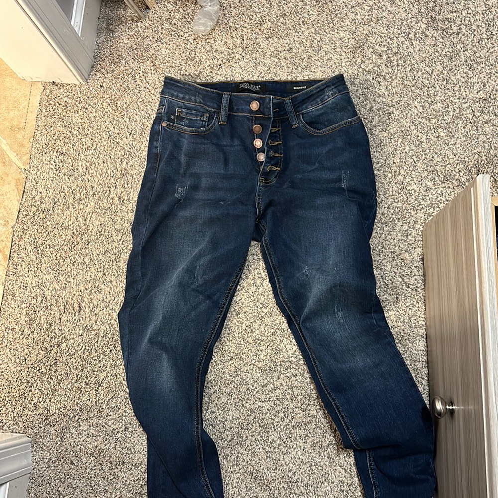Judy blue dark blue jeans